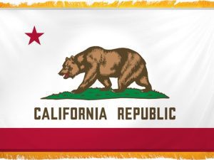 Indoor California Flags in Premium Nylon