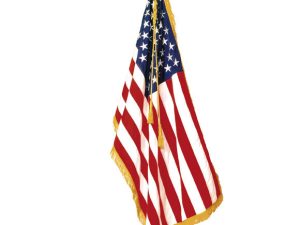 Radiant American flag